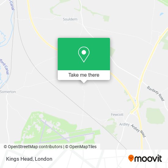 Kings Head map