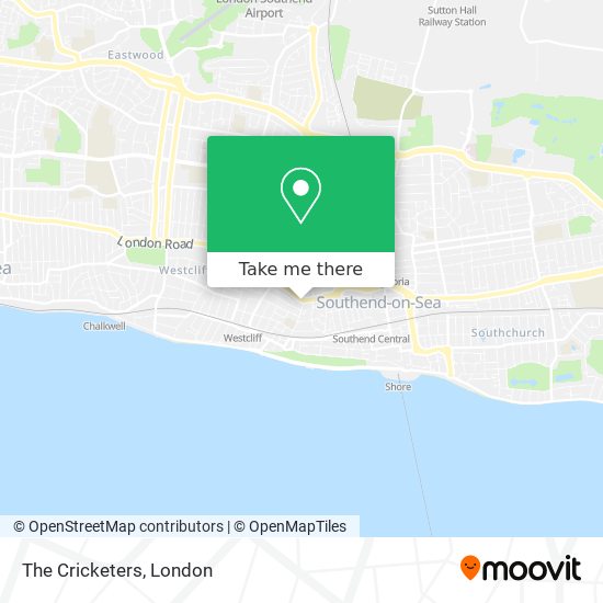 The Cricketers map