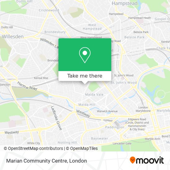 Marian Community Centre map