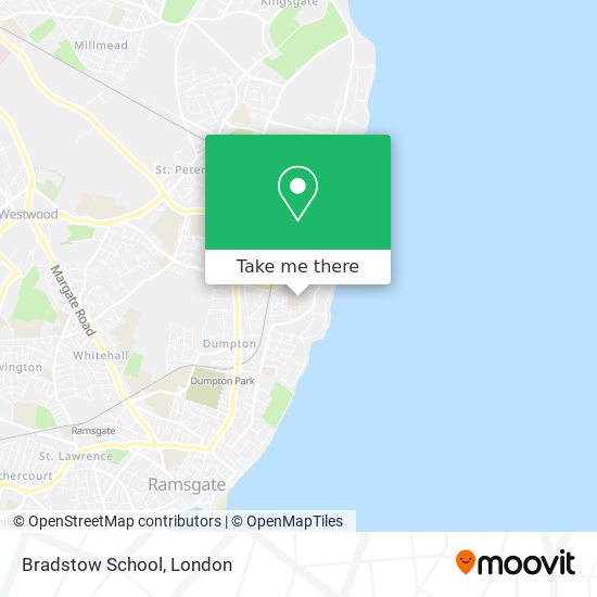 Bradstow School map