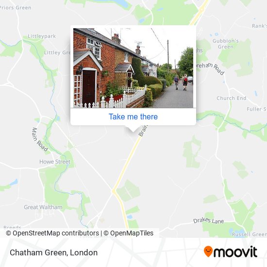 Chatham Green map