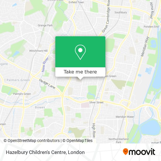 Hazelbury Children's Centre map