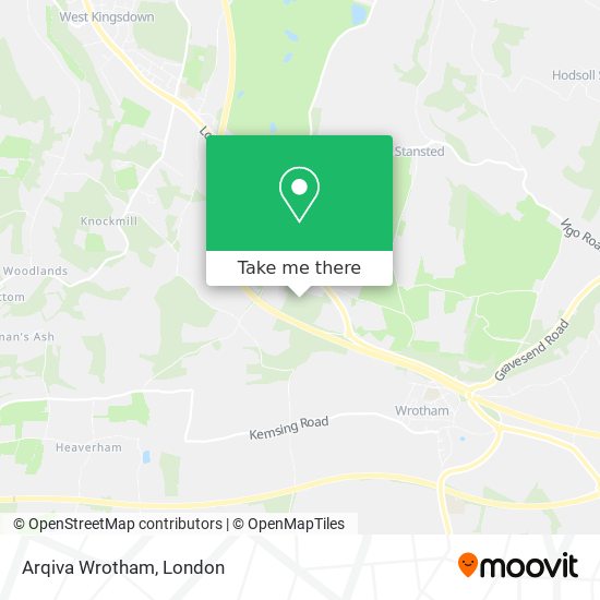 Arqiva Wrotham map