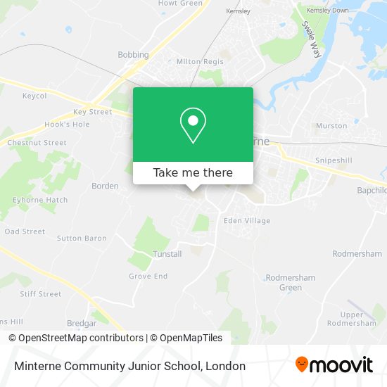 Minterne Community Junior School map