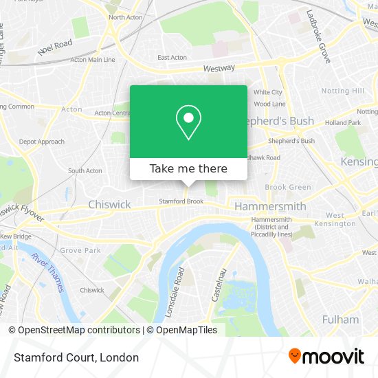 Stamford Court map