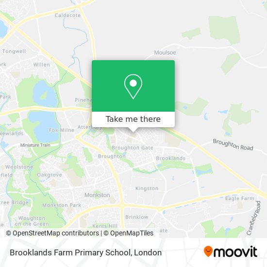 Brooklands Farm Primary School map