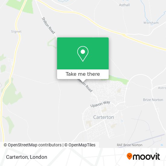 Carterton map