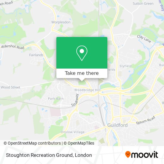 Stoughton Recreation Ground map