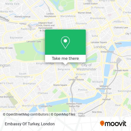 Embassy Of Turkey map