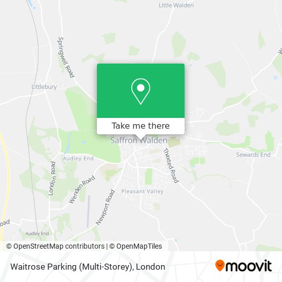 Waitrose Parking (Multi-Storey) map