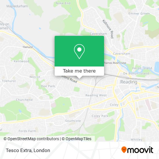 Tesco Extra map