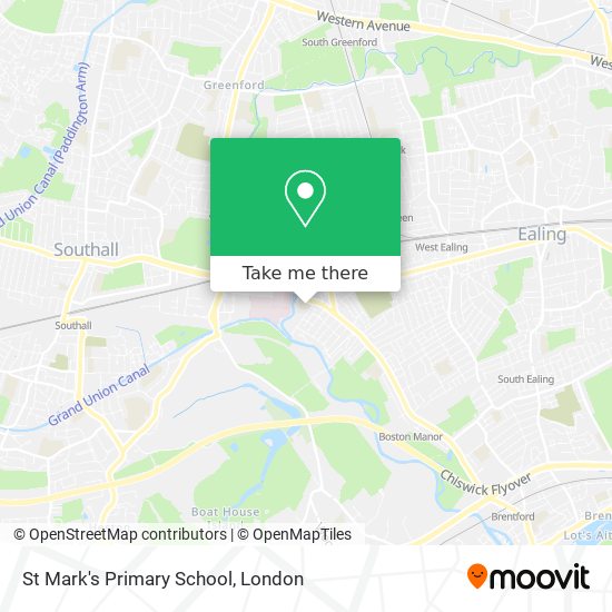 St Mark's Primary School map