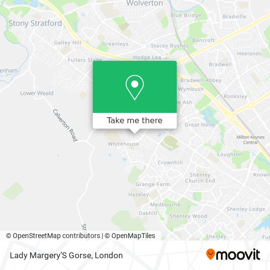 Lady Margery’S Gorse map