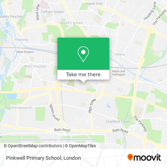 Pinkwell Primary School map