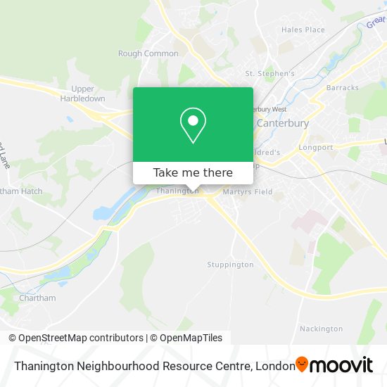 Thanington Neighbourhood Resource Centre map