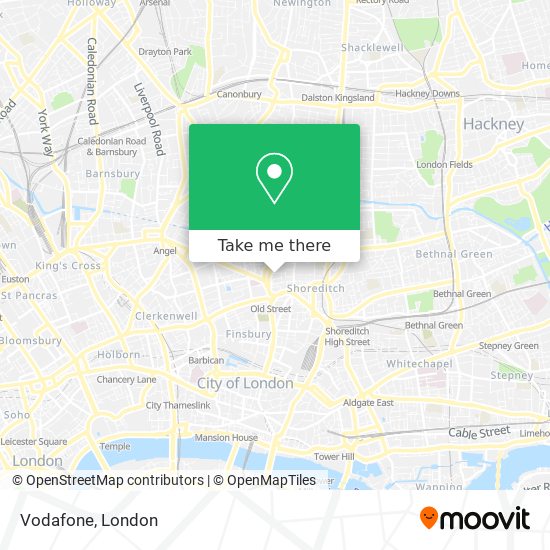 Vodafone map