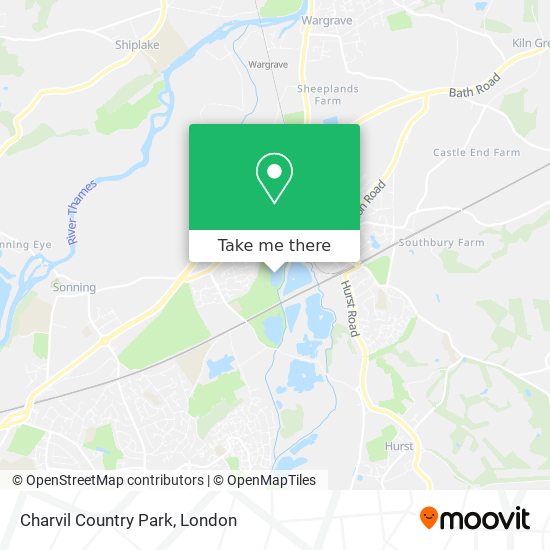 Charvil Country Park map