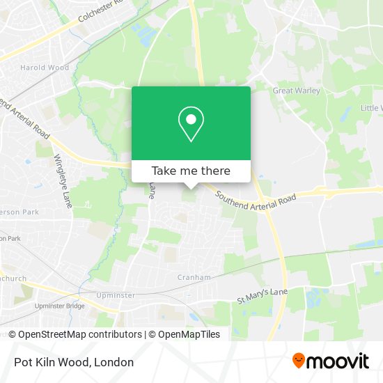 Pot Kiln Wood map