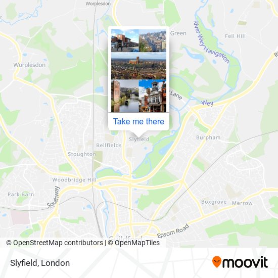 Slyfield map