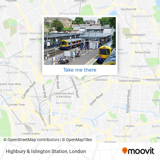 Highbury And Islington Station Map How To Get To Highbury & Islington Station By Tube, Bus Or Train?