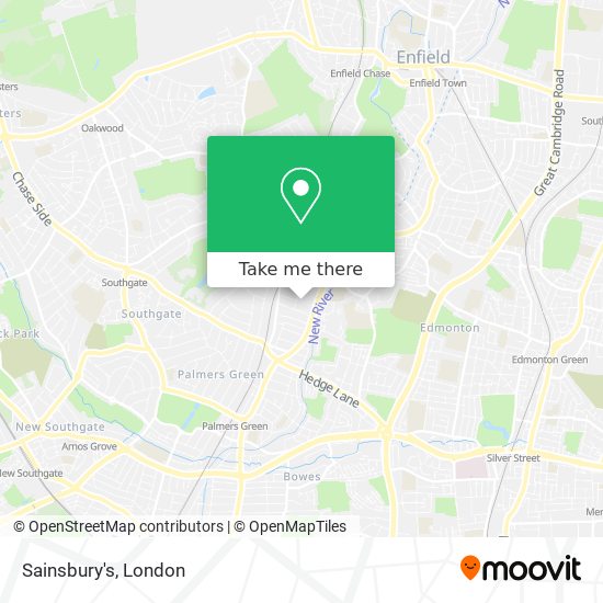 Sainsbury's map