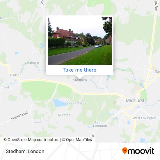 Stedham map