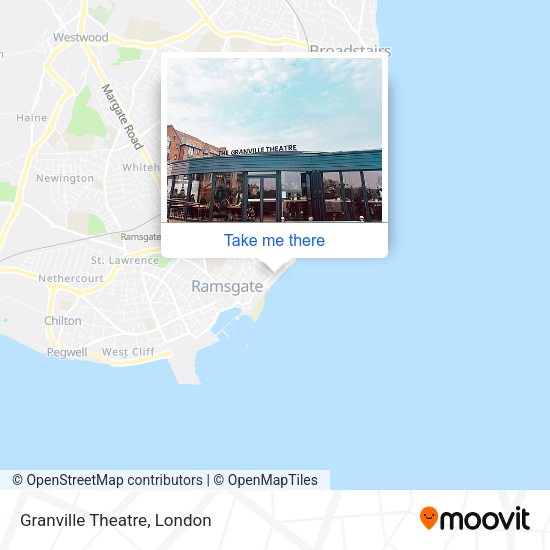 Granville Theatre map