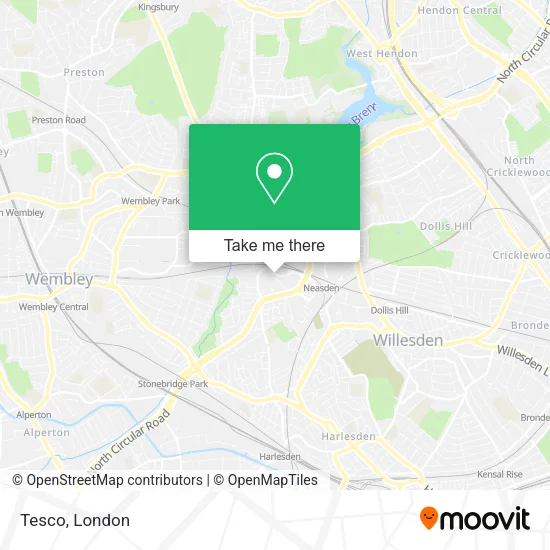 Tesco map