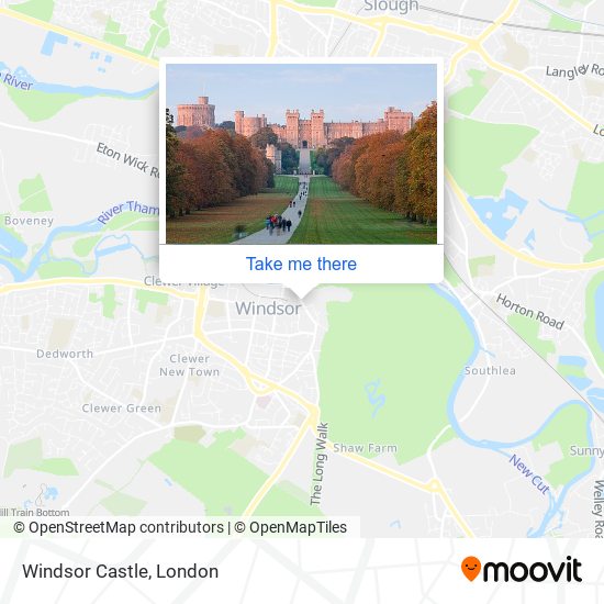 Windsor Castle map