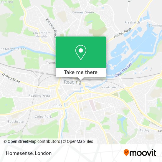 Homesense map