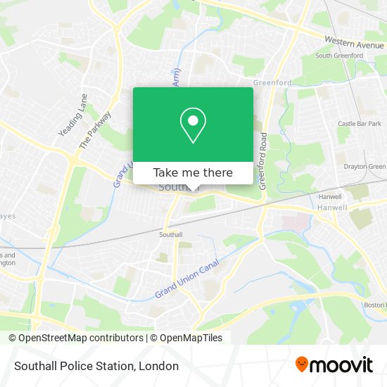 Southall Police Station map