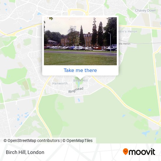 Birch Hill map