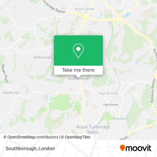 Southborough map