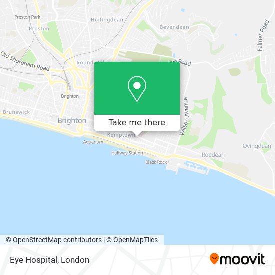 Eye Hospital map