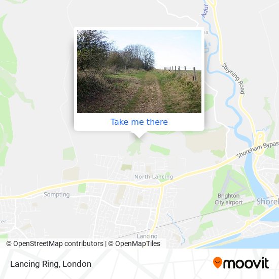 Lancing Ring map