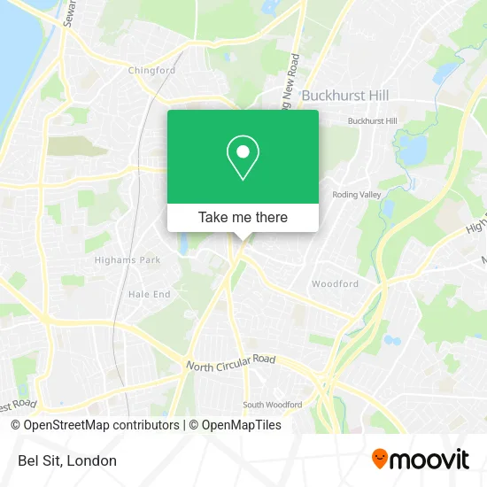 Bel Sit map