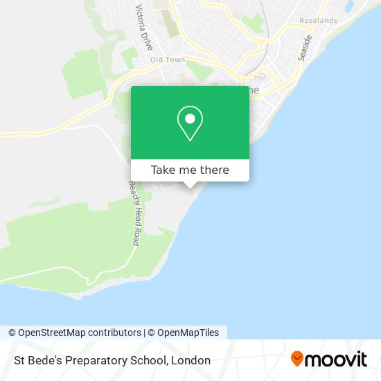 St Bede's Preparatory School map