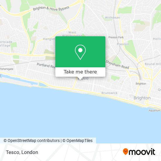 Tesco map