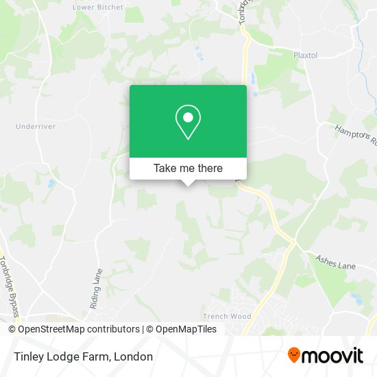 Tinley Lodge Farm map