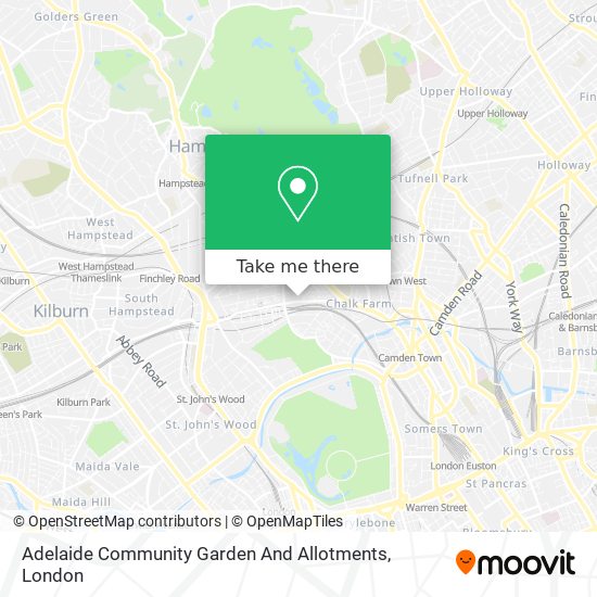 Adelaide Community Garden And Allotments map