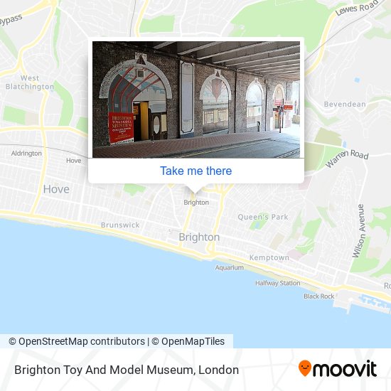Brighton Toy And Model Museum map