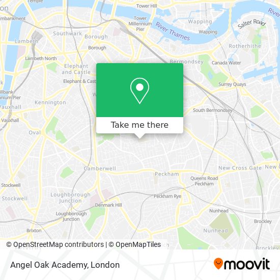 Angel Oak Academy map