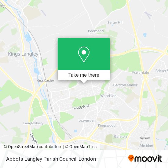 Abbots Langley Parish Council map