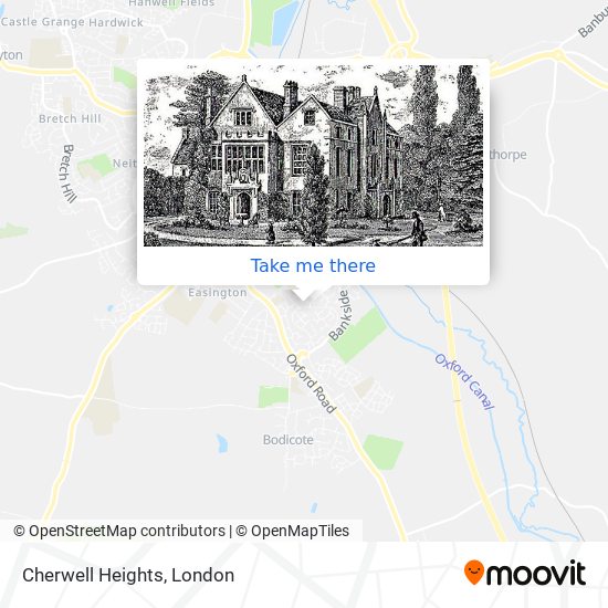 Cherwell Heights map