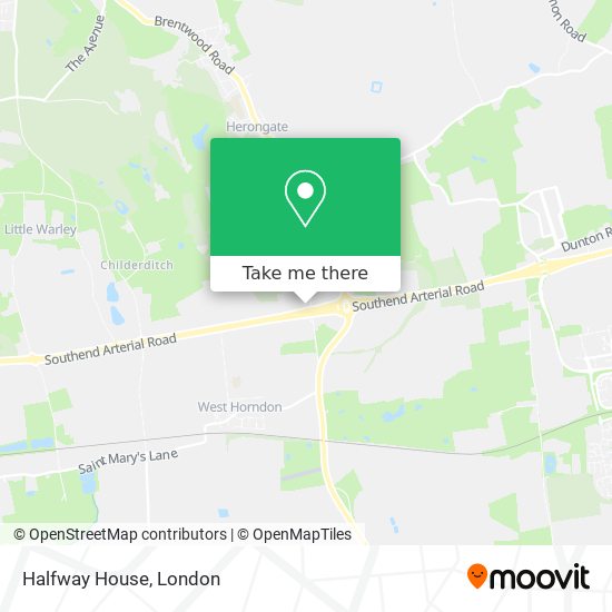 Halfway House map