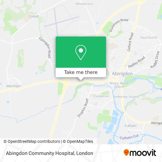 Abingdon Community Hospital map