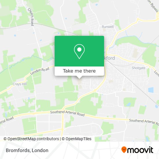 Bromfords map