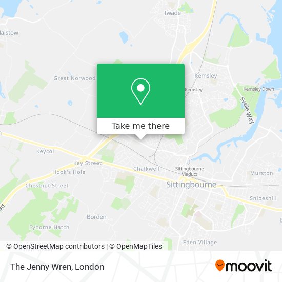 The Jenny Wren map