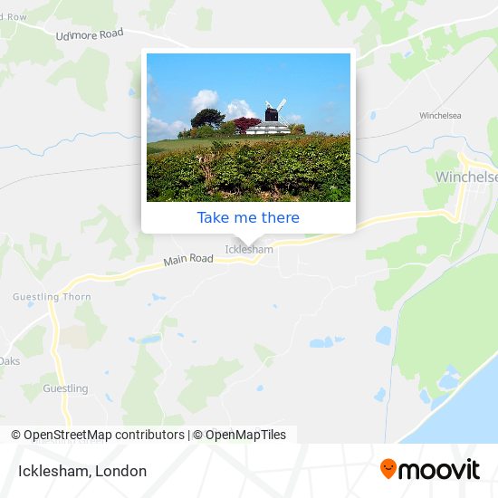 Icklesham map