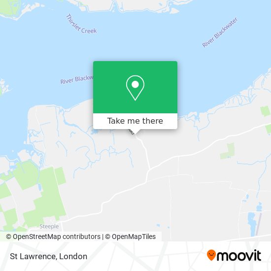 St Lawrence map